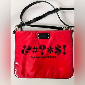 Kate Spade Vibrant Red Crossbody Bag